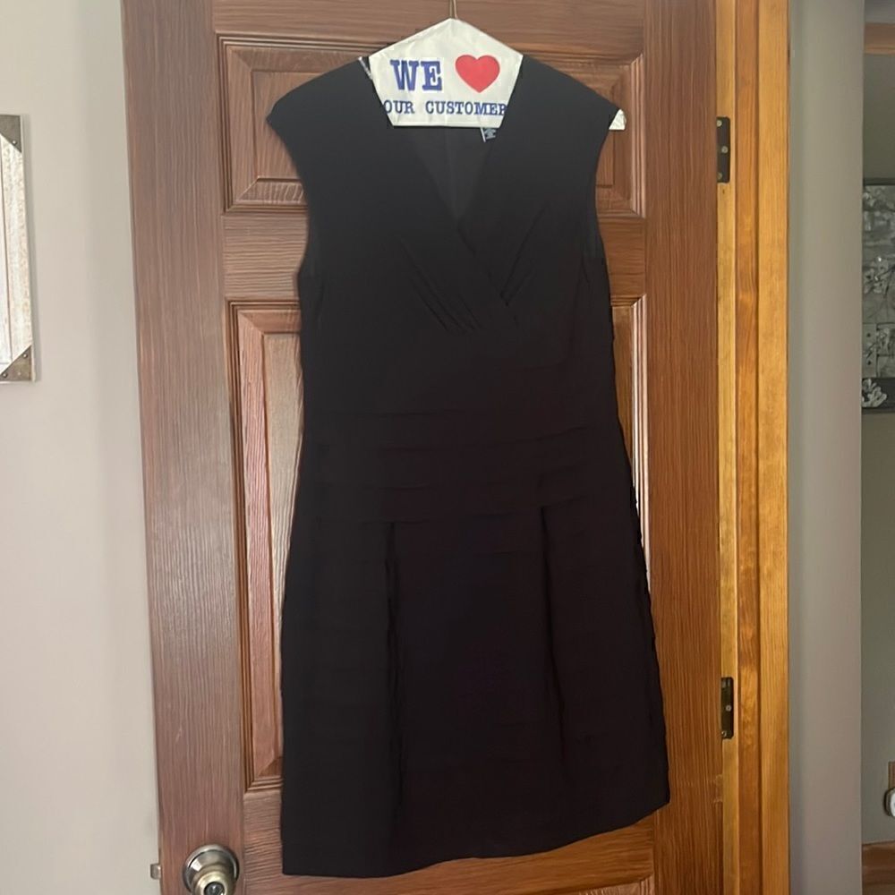 Sexy black cocktail dress